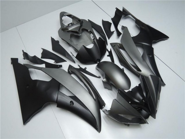ABS 2008-2016 Grey Black Yamaha YZF R6 Motor Bike Fairings UK ABS 2008-2016 Grey Black Yamaha YZF R6 Motor Bike Fairings UK