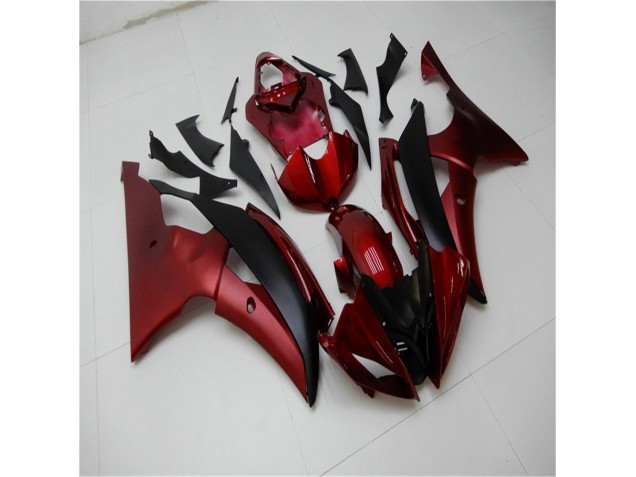 ABS 2008-2016 Red Black Yamaha YZF R6 Bike Fairing Kit UK