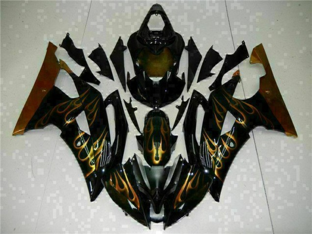 ABS 2008-2016 Black Yamaha YZF R6 Replacement Fairings UK ABS 2008-2016 Black Yamaha YZF R6 Replacement Fairings UK