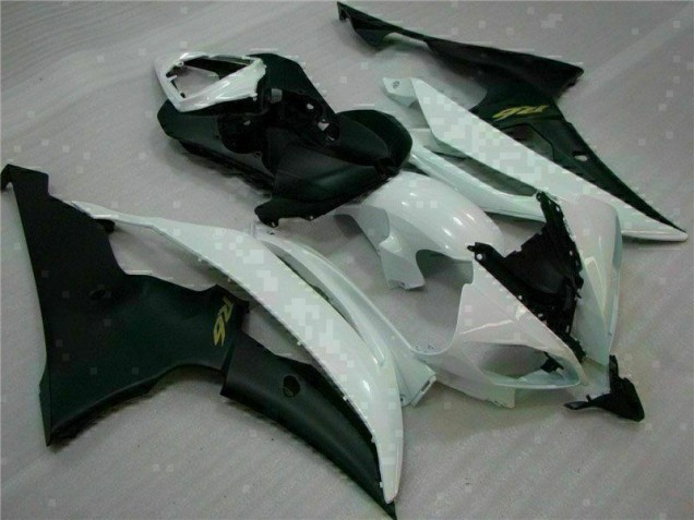 ABS 2008-2016 White Black Yamaha YZF R6 Motorcycle Fairings & Bodywork UK
