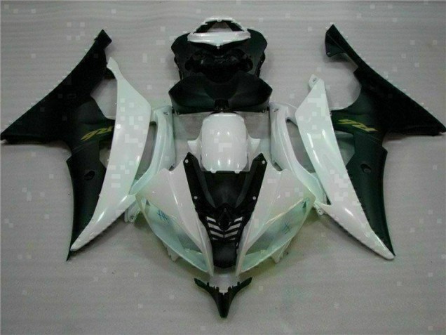 ABS 2008-2016 White Black Yamaha YZF R6 Motorcycle Fairings & Bodywork UK