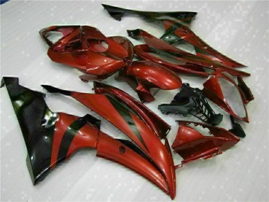 ABS 2008-2016 Red Yamaha YZF R6 Motorbike Fairing UK