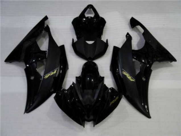 ABS 2008-2016 Glossy Matte Black Yamaha YZF R6 Motorcycle Fairings Kits UK ABS 2008-2016 Glossy Matte Black Yamaha YZF R6 Motorcycle Fairings Kits UK