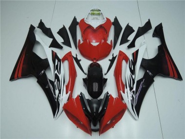 ABS 2008-2016 Red White Yamaha YZF R6 Motorcyle Fairings UK