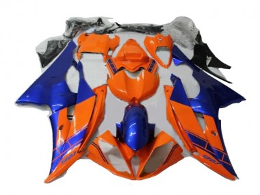 ABS 2008-2016 Orange Blue Yamaha YZF R6 Replacement Fairings UK