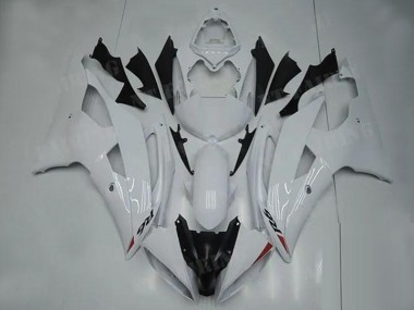 ABS 2008-2016 White Yamaha YZF R6 Motorcycle Fairings UK