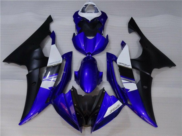 ABS 2008-2016 Blue Black Yamaha YZF R6 Replacement Fairings UK ABS 2008-2016 Blue Black Yamaha YZF R6 Replacement Fairings UK