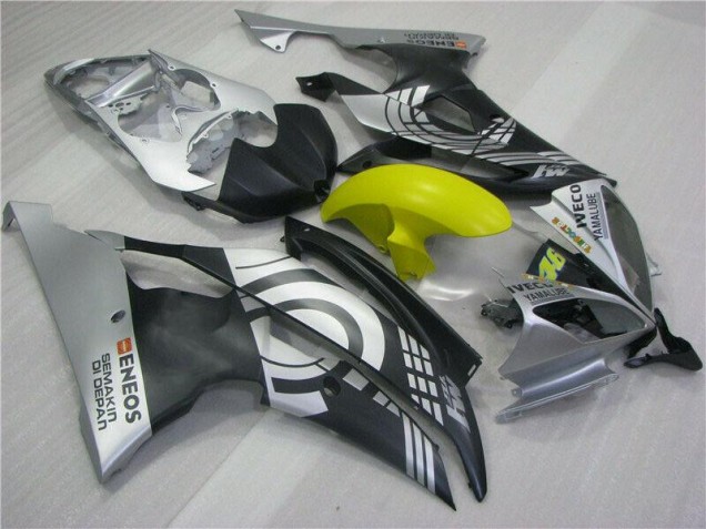 ABS 2008-2016 Yellow Black Silver Yamaha YZF R6 Motor Fairings UK ABS 2008-2016 Yellow Black Silver Yamaha YZF R6 Motor Fairings UK