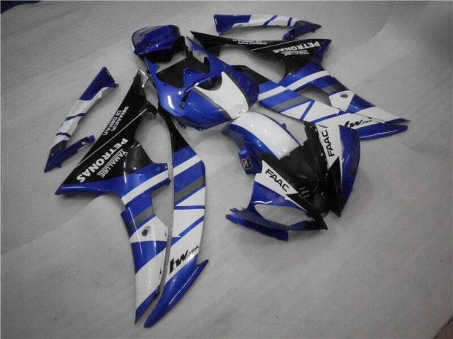 ABS 2008-2016 Blue White FAAC Yamaha YZF R6 Motorcylce Fairings UK ABS 2008-2016 Blue White FAAC Yamaha YZF R6 Motorcylce Fairings UK