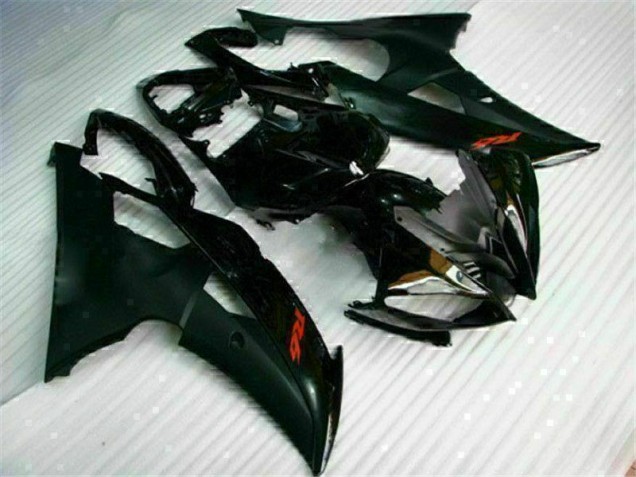 ABS 2008-2016 Black Yamaha YZF R6 Motorcycle Fairing Kit UK