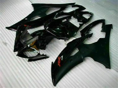 ABS 2008-2016 Black Yamaha YZF R6 Motorcycle Fairing Kit UK