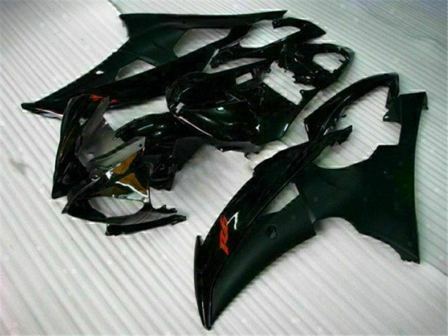 ABS 2008-2016 Black Yamaha YZF R6 Motorcycle Fairing Kit UK