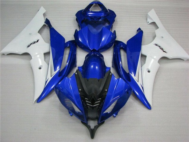 ABS 2008-2016 Blue White Black Yamaha YZF R6 Bike Fairings UK ABS 2008-2016 Blue White Black Yamaha YZF R6 Bike Fairings UK