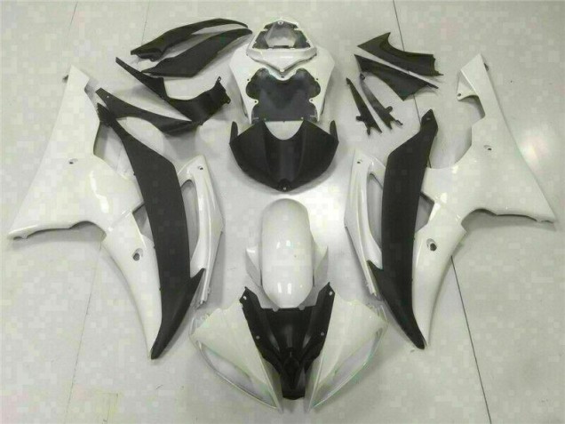 ABS 2008-2016 White Yamaha YZF R6 Motorcycle Bodywork UK ABS 2008-2016 White Yamaha YZF R6 Motorcycle Bodywork UK