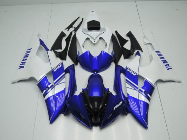 ABS 2008-2016 Blue White OEM Style Yamaha YZF R6 Motorcycle Fairing Kit UK