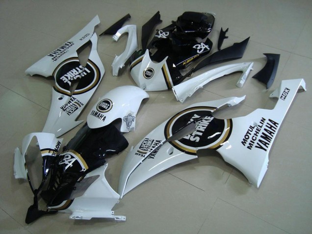 ABS 2008-2016 Black Lucky Strike Yamaha YZF R6 Motor Bike Fairings UK ABS 2008-2016 Black Lucky Strike Yamaha YZF R6 Motor Bike Fairings UK