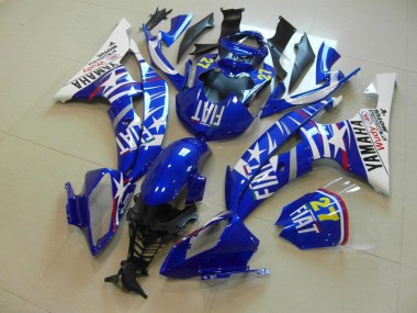 ABS 2008-2016 Blue Star Fiat Yamaha YZF R6 Bike Fairing Kit UK