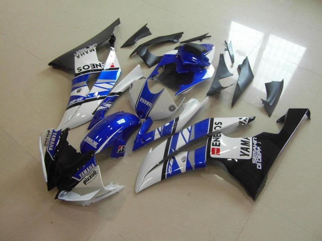 ABS 2008-2016 Blue White Blue White ENEOS Yamaha YZF R6 Motorcycle Bodywork UK ABS 2008-2016 Blue White Blue White ENEOS Yamaha YZF R6 Motorcycle Bodywork UK