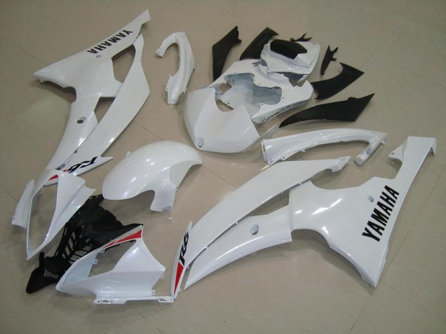 ABS 2008-2016 Pearl White Yamaha YZF R6 Motorbike Fairing Kits UK ABS 2008-2016 Pearl White Yamaha YZF R6 Motorbike Fairing Kits UK