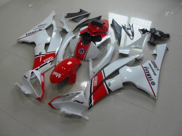 ABS 2008-2016 White Red OEM Style Yamaha YZF R6 Bike Fairings UK ABS 2008-2016 White Red OEM Style Yamaha YZF R6 Bike Fairings UK