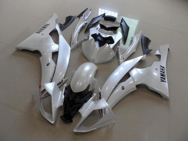 ABS 2008-2016 Pearl White OEM Style Yamaha YZF R6 Motorbike Fairing UK ABS 2008-2016 Pearl White OEM Style Yamaha YZF R6 Motorbike Fairing UK