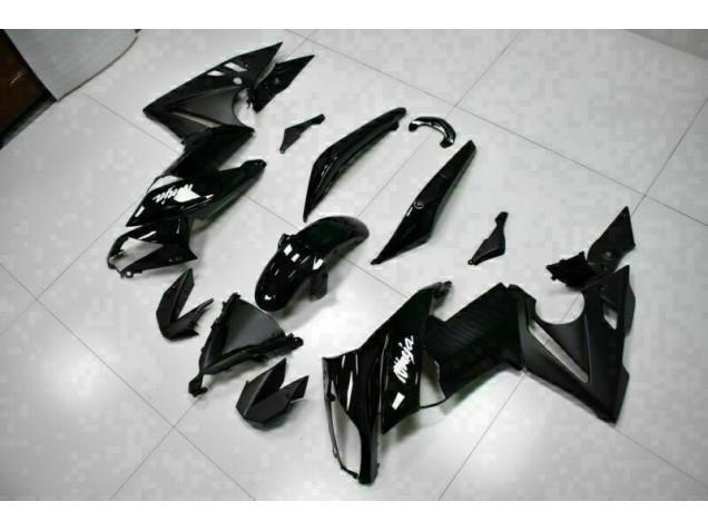 ABS 2009-2011 Glossy Black Kawasaki EX650 Bike Fairings UK ABS 2009-2011 Glossy Black Kawasaki EX650 Bike Fairings UK