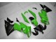 ABS 2009-2011 Green Black Kawasaki EX650 Motor Bike Fairings UK