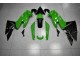 ABS 2009-2011 Green Black Kawasaki EX650 Motor Bike Fairings UK