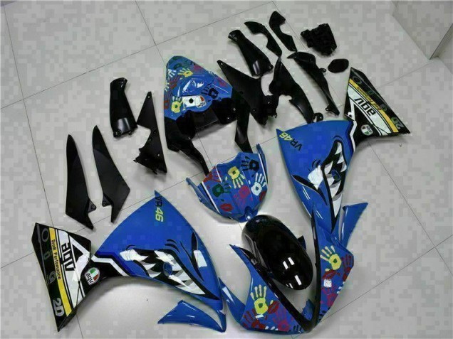 ABS 2009-2011 Blue Yamaha YZF R1 Bike Fairings UK ABS 2009-2011 Blue Yamaha YZF R1 Bike Fairings UK