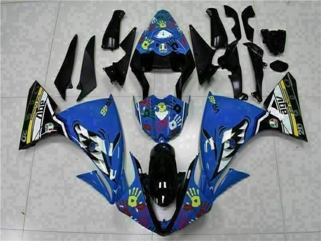 ABS 2009-2011 Blue Yamaha YZF R1 Bike Fairings UK ABS 2009-2011 Blue Yamaha YZF R1 Bike Fairings UK