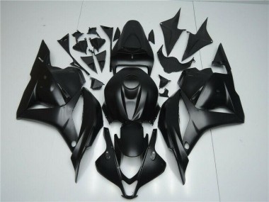 ABS 2009-2012 Matte Black Honda CBR600RR Motorcycle Fairings Kits UK