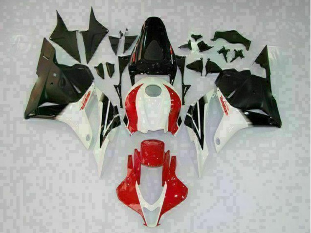 ABS 2009-2012 White Black Red Honda CBR600RR Motorcycle Fairings Kit UK ABS 2009-2012 White Black Red Honda CBR600RR Motorcycle Fairings Kit UK