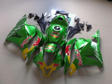 ABS 2009-2012 Green Red Bull Honda CBR600RR Motorcycle Bodywork UK