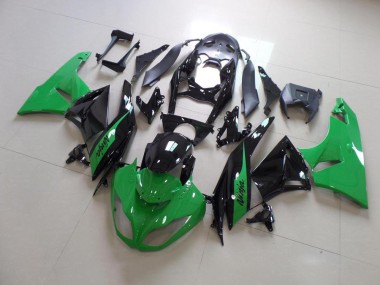 ABS 2009-2012 Green and Black Kawasaki ZX6R Motorcycle Bodywork UK