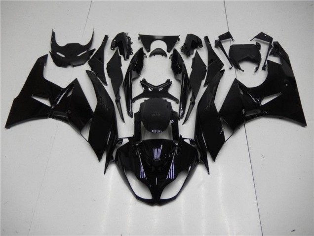 ABS 2009-2012 Glossy Black Kawasaki ZX6R Motorbike Fairing UK ABS 2009-2012 Glossy Black Kawasaki ZX6R Motorbike Fairing UK