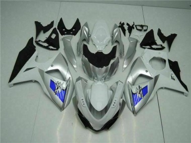 ABS 2009-2016 Silver White Suzuki GSXR1000 Motorcycle Bodywork UK