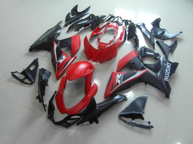 ABS 2009-2016 Matte Red Black Suzuki GSXR 1000 K9 Motorbike Fairing UK ABS 2009-2016 Matte Red Black Suzuki GSXR 1000 K9 Motorbike Fairing UK