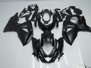 ABS 2009-2016 Matte Black Suzuki GSXR 1000 K9 Bike Fairings UK