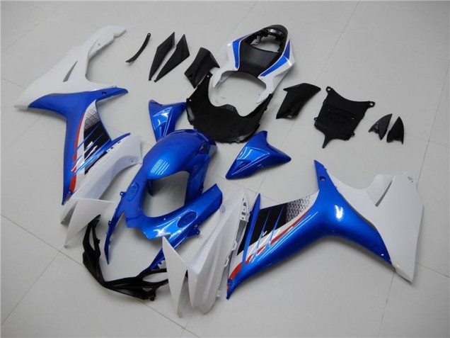 ABS 2011-2021 Blue White Suzuki GSXR 600/750 Motorbike Fairing Kits UK ABS 2011-2021 Blue White Suzuki GSXR 600/750 Motorbike Fairing Kits UK