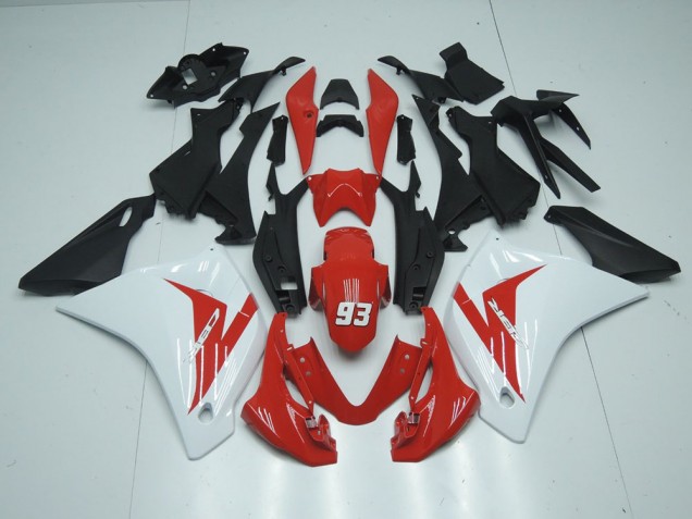 ABS 2011-2013 Red White 93 Honda CBR125R Motorcycle Fairing Kit UK ABS 2011-2013 Red White 93 Honda CBR125R Motorcycle Fairing Kit UK