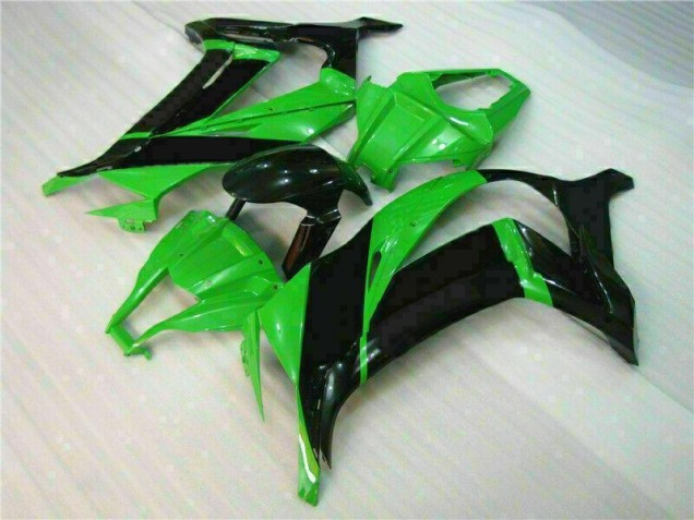 ABS 2011-2015 Green Black Kawasaki ZX10R Motor Fairings UK ABS 2011-2015 Green Black Kawasaki ZX10R Motor Fairings UK