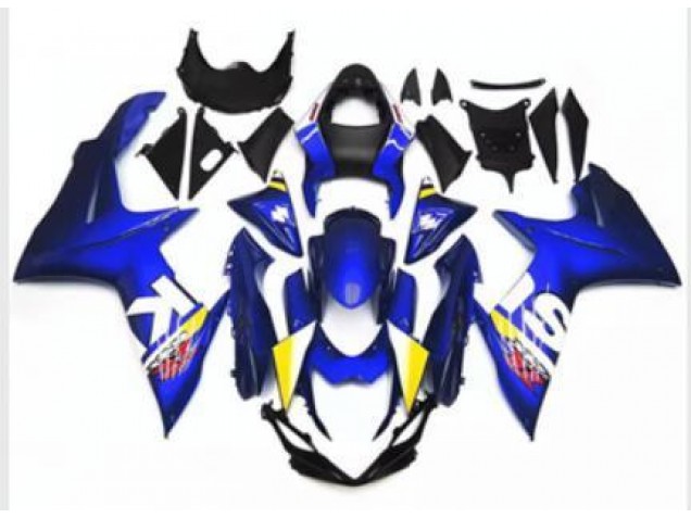 ABS 2011-2021 Blue White Suzuki GSXR 600/750 Moto Fairings UK ABS 2011-2021 Blue White Suzuki GSXR 600/750 Moto Fairings UK