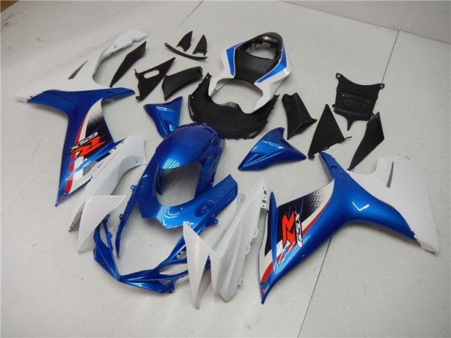 ABS 2011-2021 Blue White Suzuki GSXR 600/750 Motorcycle Replacement Fairings UK ABS 2011-2021 Blue White Suzuki GSXR 600/750 Motorcycle Replacement Fairings UK