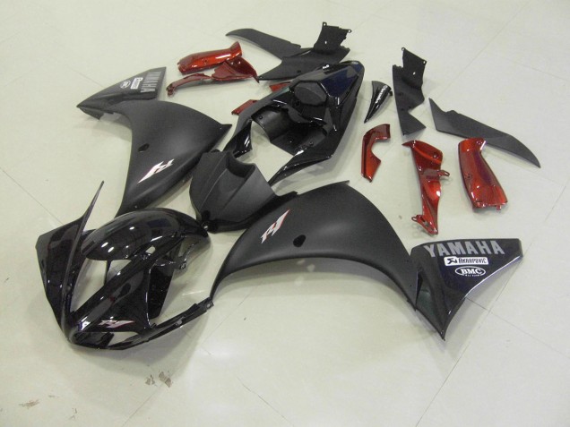 ABS 2012-2014 Matte Black Yamaha YZF R1 Motorcylce Fairings UK ABS 2012-2014 Matte Black Yamaha YZF R1 Motorcylce Fairings UK