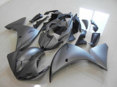 ABS 2012-2014 Dark Grey Yamaha YZF R1 Bike Fairings UK