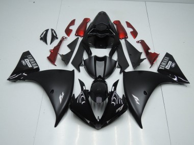 ABS 2012-2014 Matte Black Yamaha YZF R1 Motorbike Fairing UK