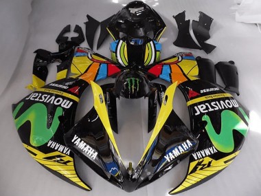 ABS 2012-2014 Rossi Moviestar Yamaha YZF R1 Bike Fairing UK