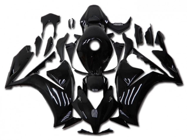 ABS 2012-2016 Glossy Black Honda CBR1000RR Replacement Fairings UK ABS 2012-2016 Glossy Black Honda CBR1000RR Replacement Fairings UK