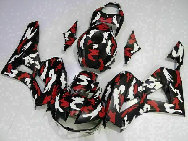 ABS 2013-2021 Red White Black Honda CBR600RR Motorcycle Fairing UK ABS 2013-2021 Red White Black Honda CBR600RR Motorcycle Fairing UK