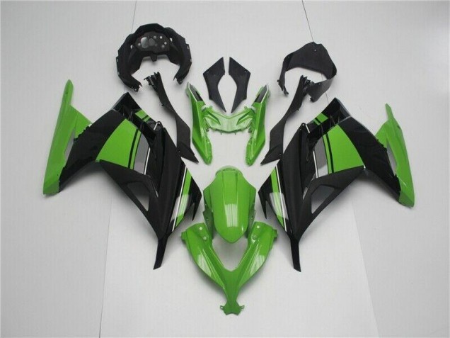 ABS 2013-2016 Green Black Kawasaki EX300 Motor Bike Fairings UK ABS 2013-2016 Green Black Kawasaki EX300 Motor Bike Fairings UK